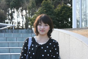 総合政策学部１年　赤木野々花さん