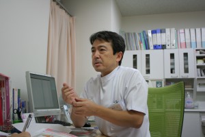 予防の重要性を訴える酒井院長