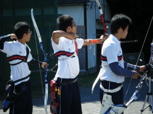 科学的スポーツである洋弓(提供：洋弓部)