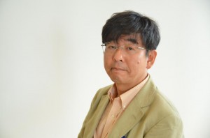 震災文学の役割について語る高嶋哲夫氏