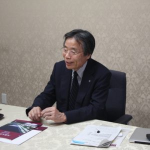 九州大学総長　有川節夫氏