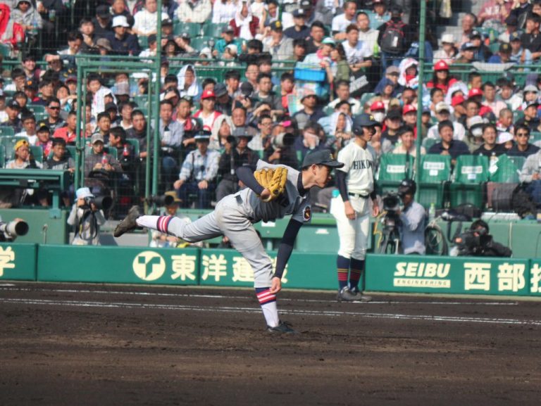【WEB速報】塾高がセンバツ初戦敗退