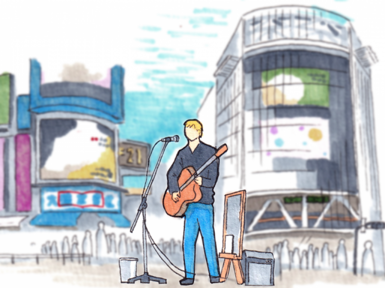 《東京いろは》渋谷　音楽が生まれる広場