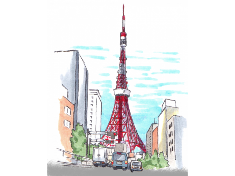《東京いろは》東京タワー　色褪せないシンボル