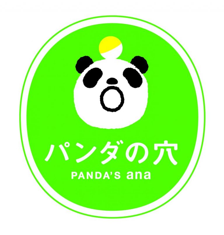 パンダの穴　ロゴ