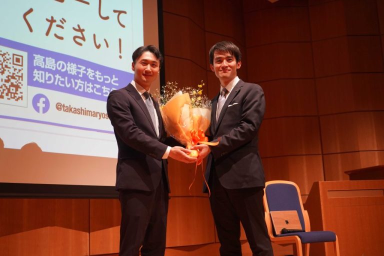 《MITASAI-REPORT 2023》「若さを力に」史上最年少市長・高島崚輔さん　経済新人会三田祭講演会