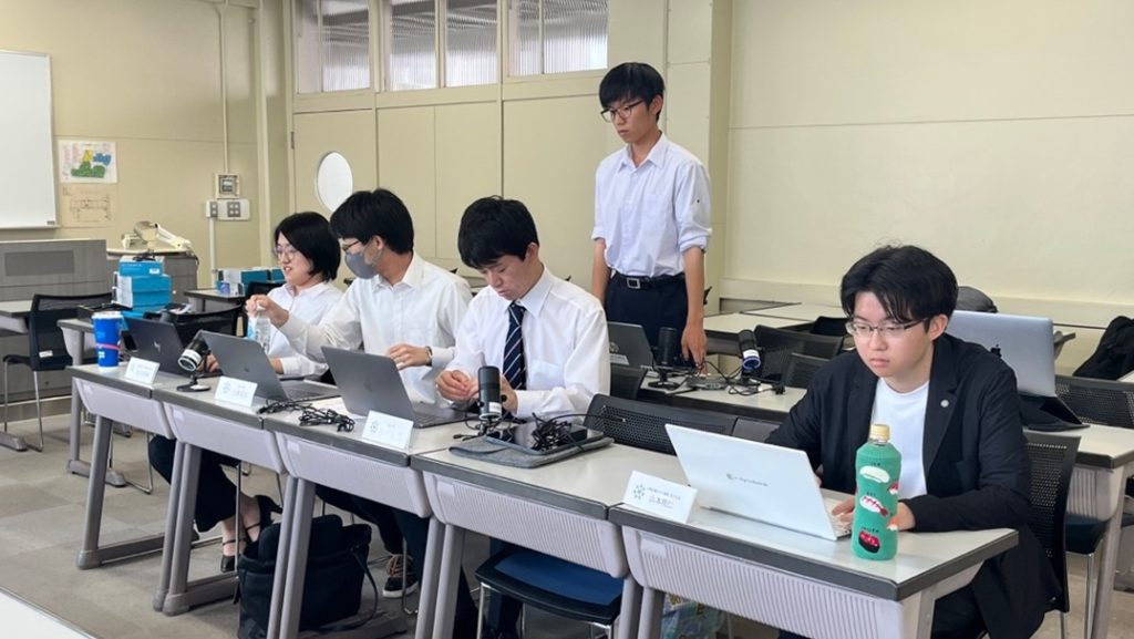塾生議会の様子